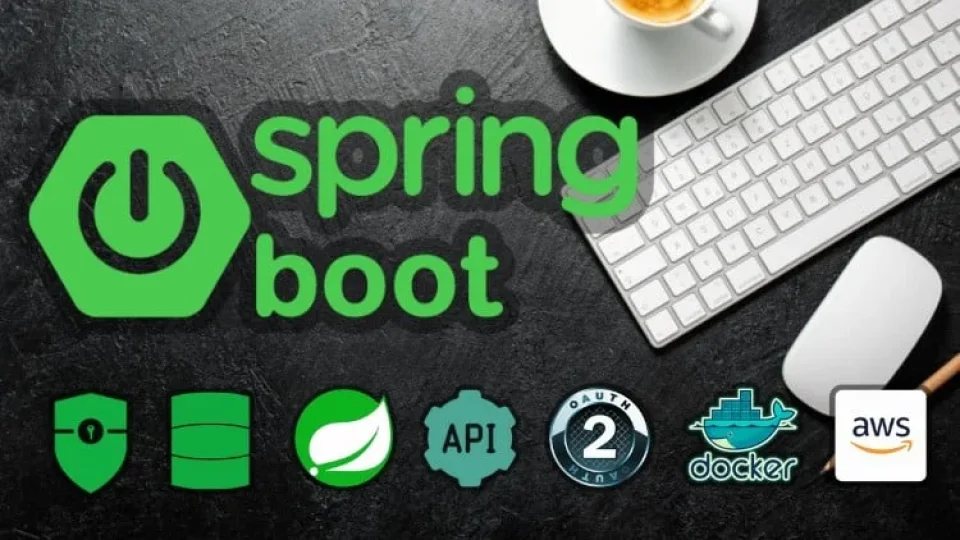 Capa do curso Jpa, Restful API & Security JWT – Dougllas Sousa