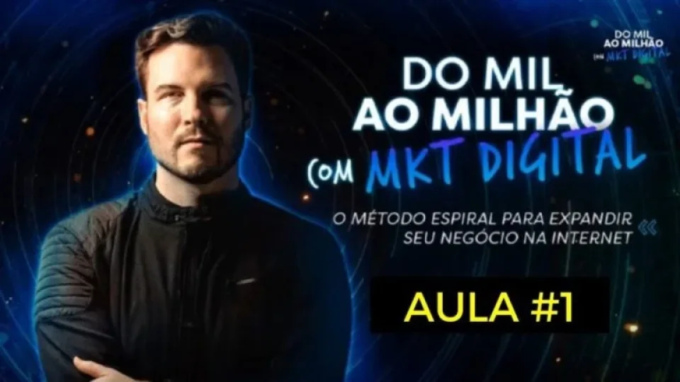 Capa do curso DO MIL ao Milhão com Marketing Digital – Thiago Nigro