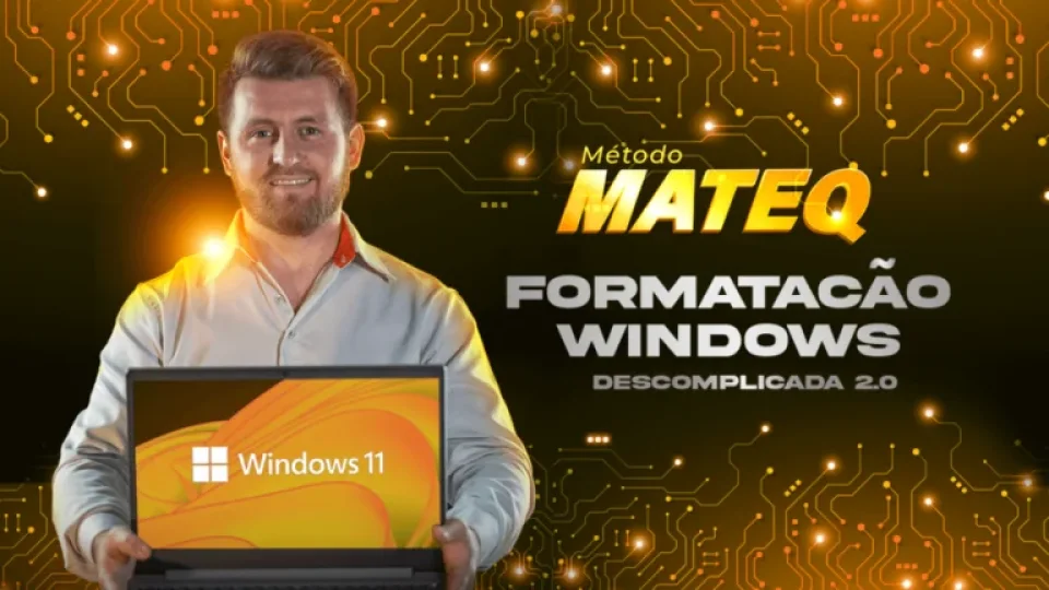 Capa do curso Formatação Windows Descomplicada 2.0 – Murillo Marques