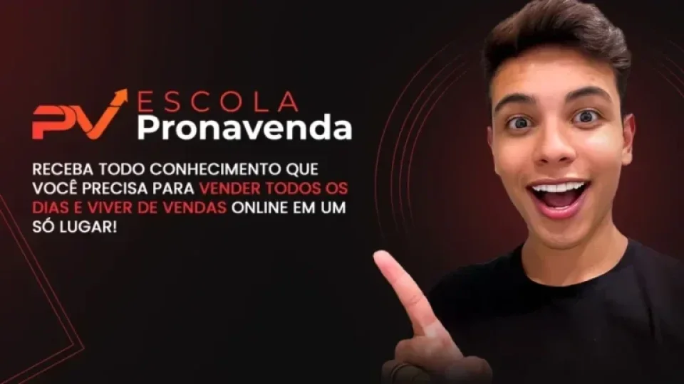 Capa do curso Escola Pronavenda – Thiago Hora