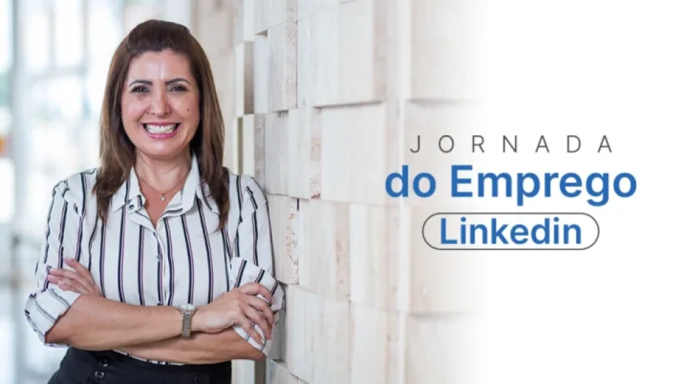 Capa do curso Jornada do Emprego Linkedin – Luciane Borges