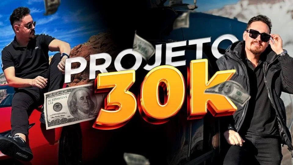Capa do curso Projeto 30K – Sidney JR