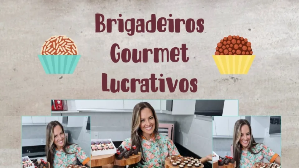 Capa do curso Brigadeiros Gourmet Lucrativos – Daiana Caldeira