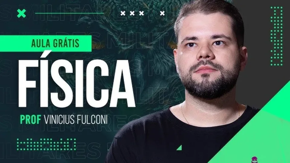 Capa do curso Curso de Física para Espcex 2024 – Prof. Vinicius Fulconi