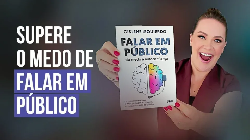 Capa do curso Oratória – Gislene Isquierdo