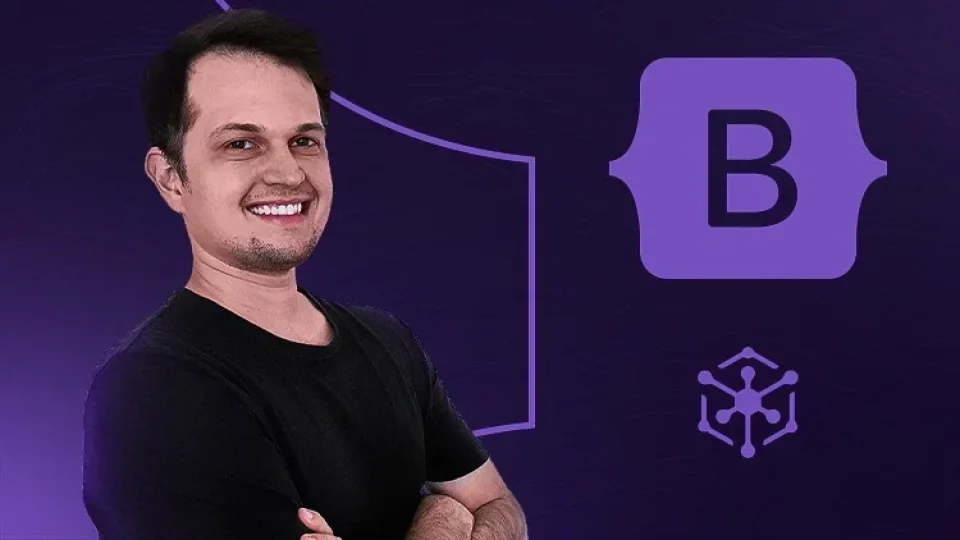 Capa do curso Bootstrap 5 – Matheus Battisti