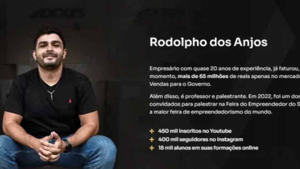 Capa do curso Licitante Extremo – Rodolpho dos Anjos