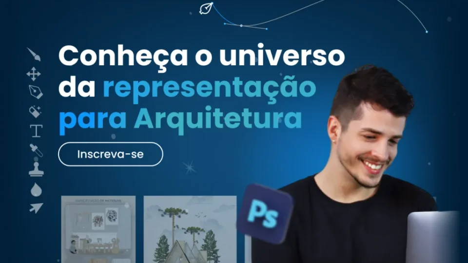 Capa do curso Representa+ – Enrriques Design