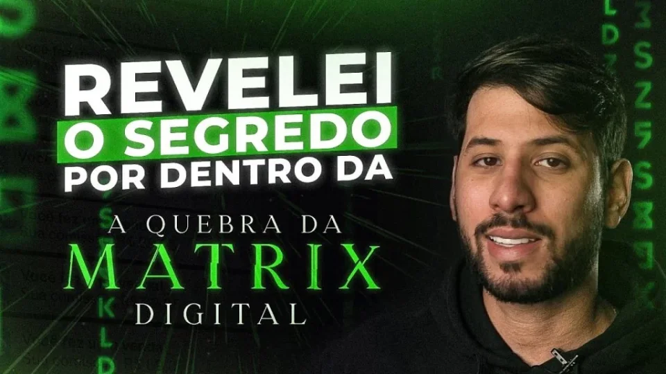 Capa do curso Comunidade a Quebra da Matrix – Iuri Meira