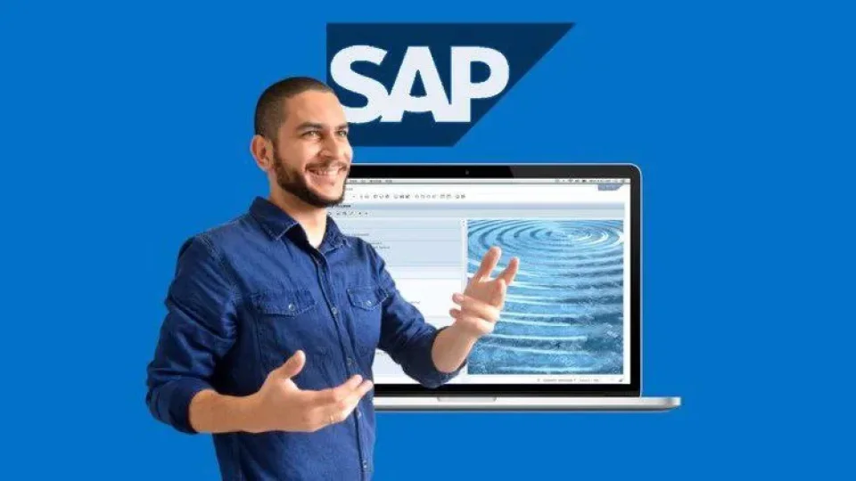 Capa do curso Formação ERP SAP Expert com Abap