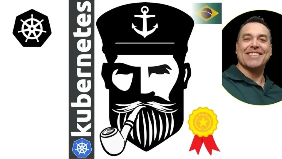 Capa do curso Kubernetes Power Profissional – Arnaldo Souza