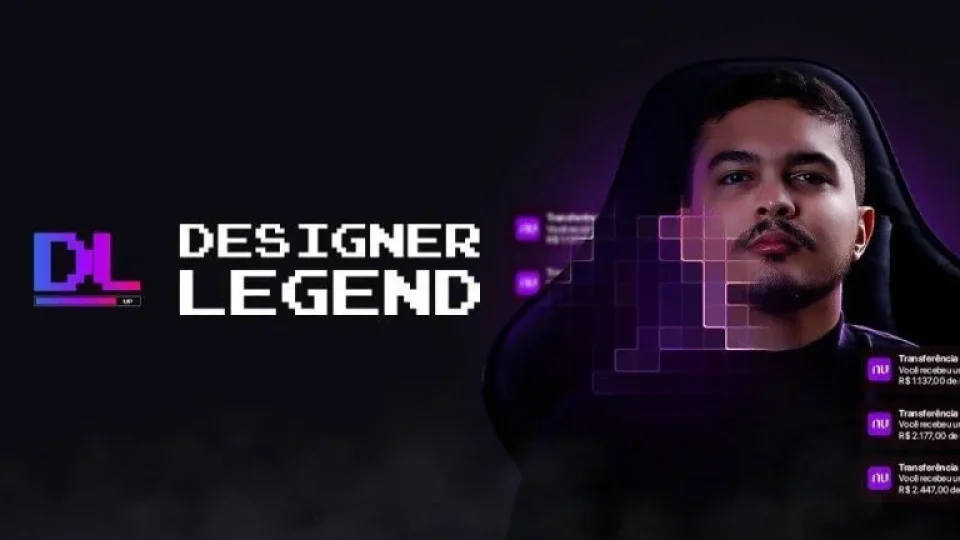 Capa do curso Designer Legend – Guilhermmy André