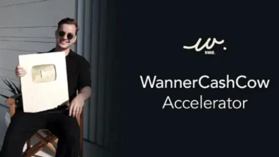 Capa do curso Cashcow Accelerator – Wanner Aarts