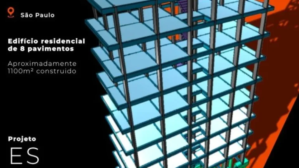 Capa do curso Eberick Avançado: Concreto Armado – Bruno Carvalho