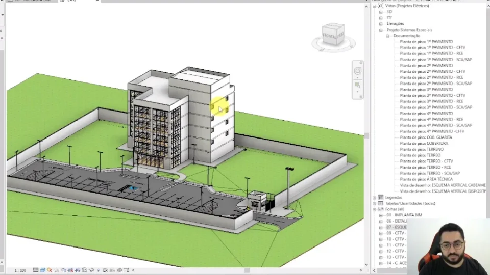 Capa do curso Revit para Instalações Especiais – Implanta BIM