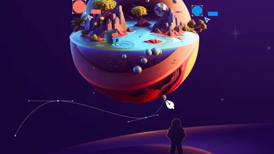 Capa do curso Mundo Figma – Bruno Aurélio