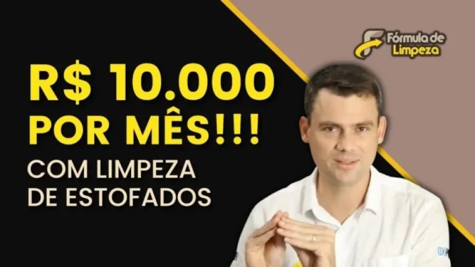 Capa do curso Fórmula de Limpeza – Gustavo Marque