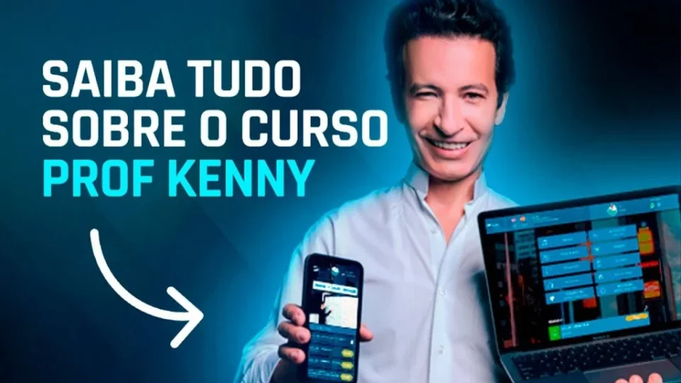 Capa do curso Curso de Inglês Completo – Prof. Kenny