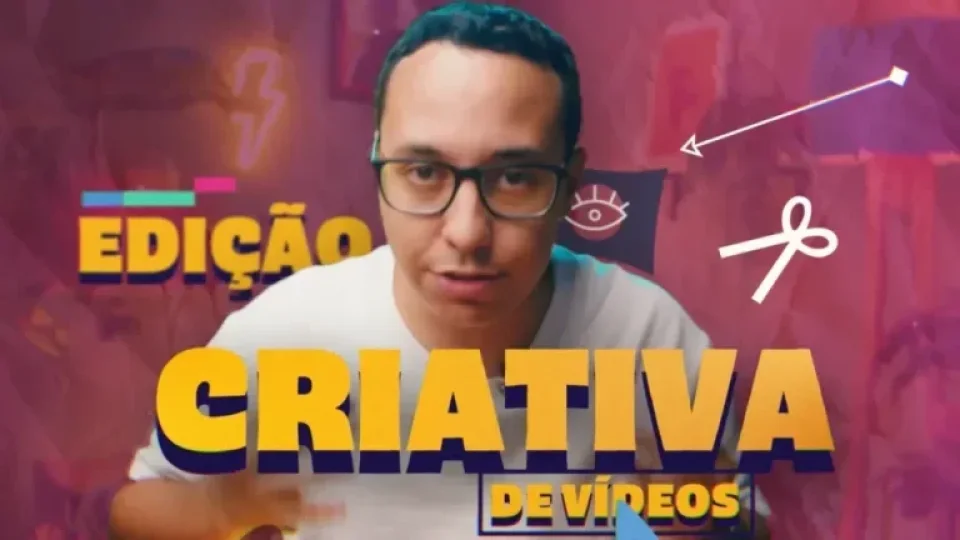 Capa do curso Edição Criativa de Vídeos na Prática – Mateus Ferreira