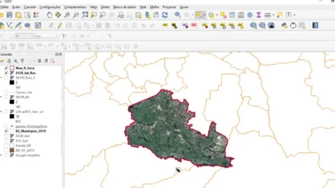 Geoprocessamento – Qgis e Google Earth