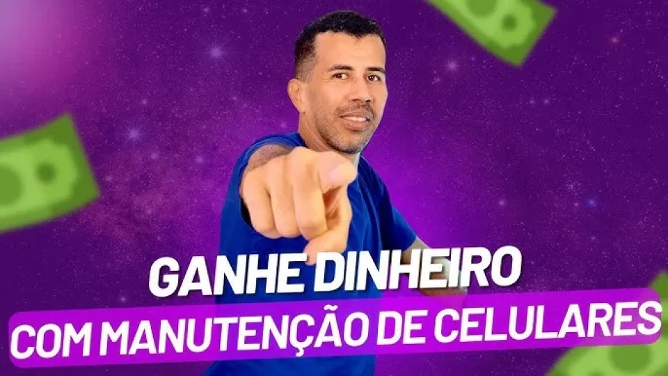 Capa do curso Manutenção de Celular Iniciante – Eduardo Moreira