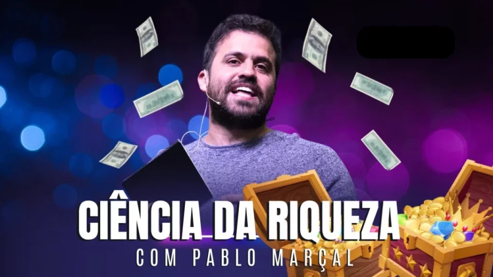Capa do curso A Ciência da Riqueza – Pablo Marçal