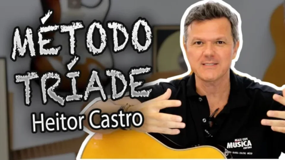Capa do curso Curso de Violão: Método Tríade – Heitor Castro