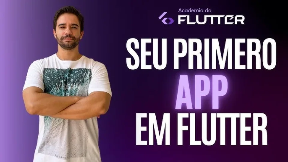 Capa do curso Academia do Flutter – Rodrigo Rahman