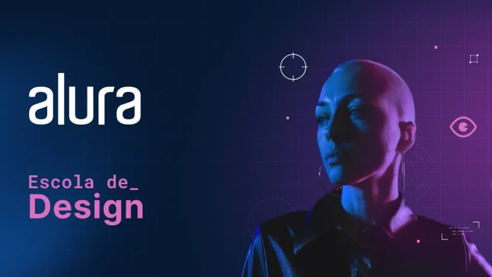 Capa do curso UX Design e Design de Ilustração – Alura
