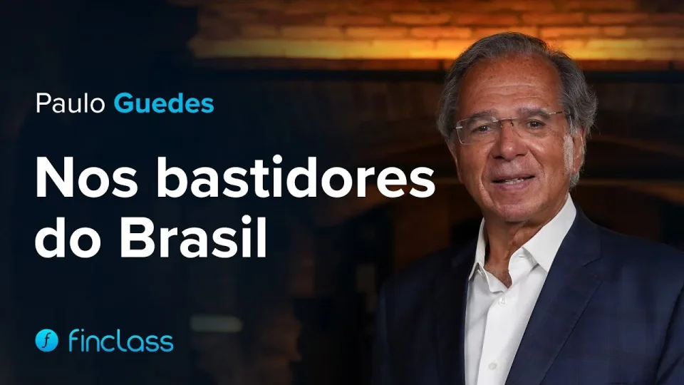 Capa do curso Bastidores da Economia – Paulo Guedes
