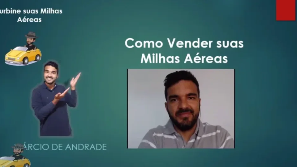 Capa do curso Turbine Suas Milhas Aéreas – Márcio de Andrade