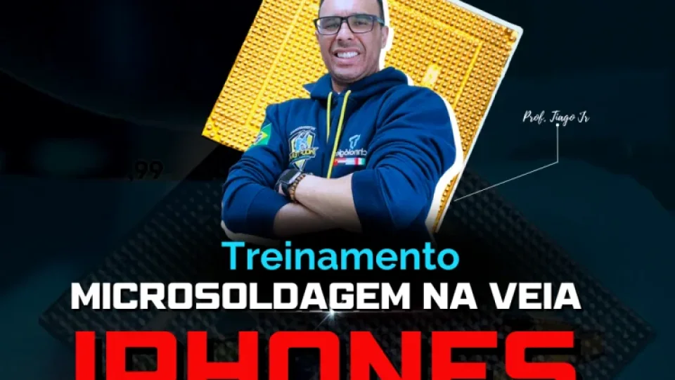 Capa do curso Microsoldagem na Veia – Technológica Repair
