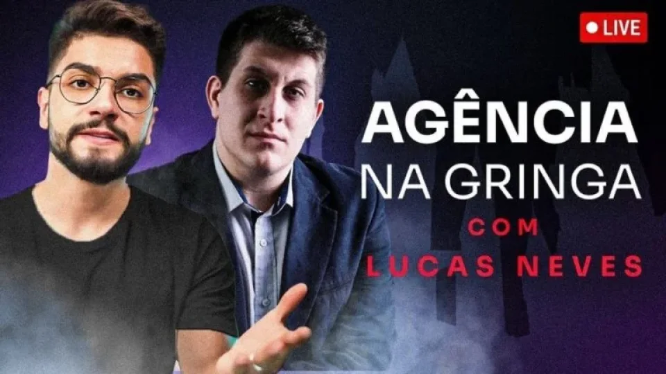 Capa do curso Agência na Gringa – Lucas Neves