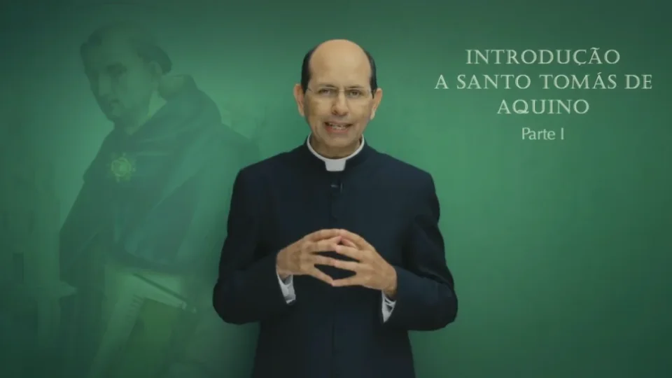 Capa do curso Introdução a Santo Tomás de Aquino – Pe. Paulo Ricardo