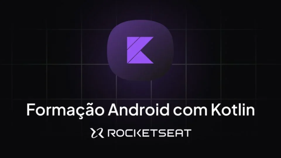 Capa do curso Formação Android com Kotlin – Bernardo Michel
