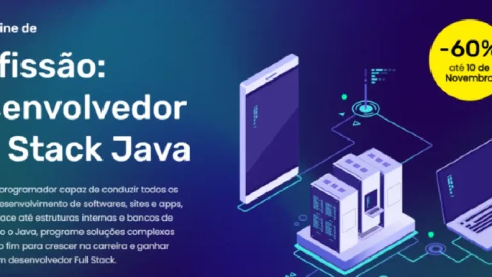 Capa do curso Profissão – Desenvolvedor Full Stack Java – Ebac