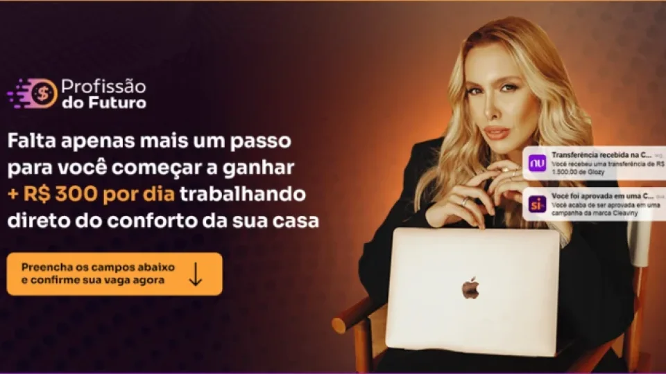 Capa do curso Formação Profissão do Futuro – Rafaela Chagas