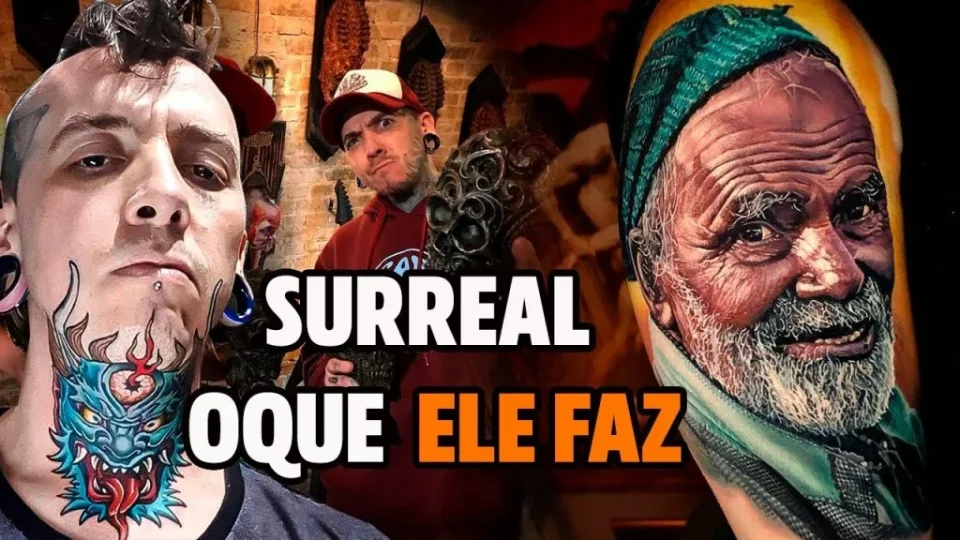 Capa do curso Tatuagem Realista – Fernando Tampa