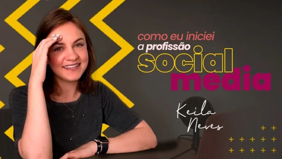 Capa do curso Social Media 3L’s – Keila Neves