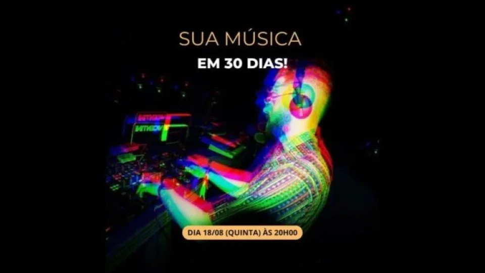 Capa do curso Minha Música em 30 Dias – Rodrigo Silva