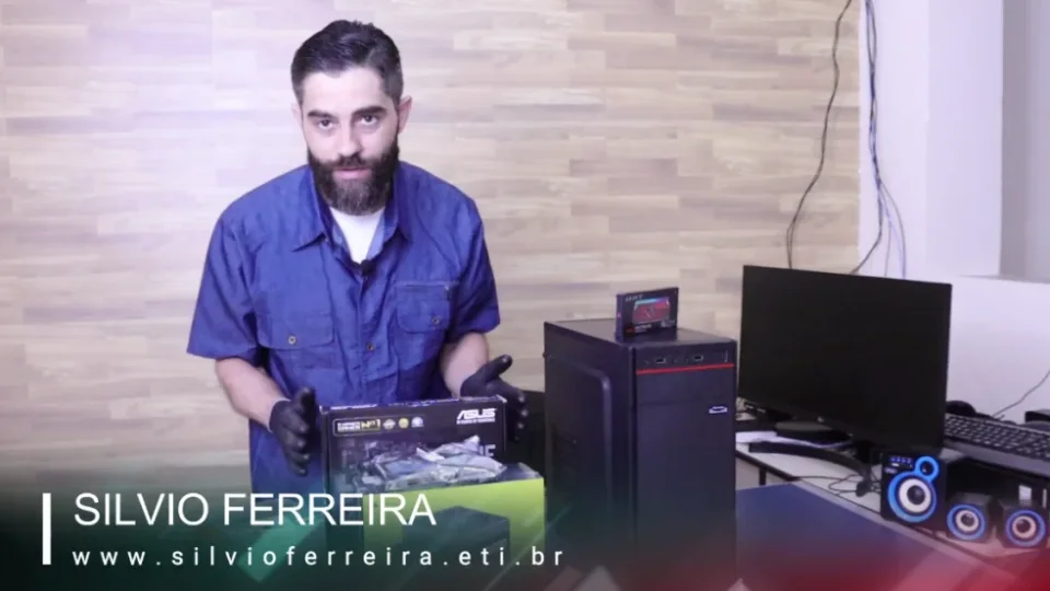 Capa do curso Academia do Hardware – Silvio Ferreira