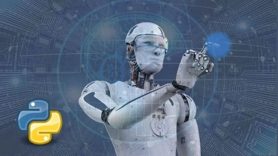 Capa do curso Formação IA com Python e R – Fernando Amaral