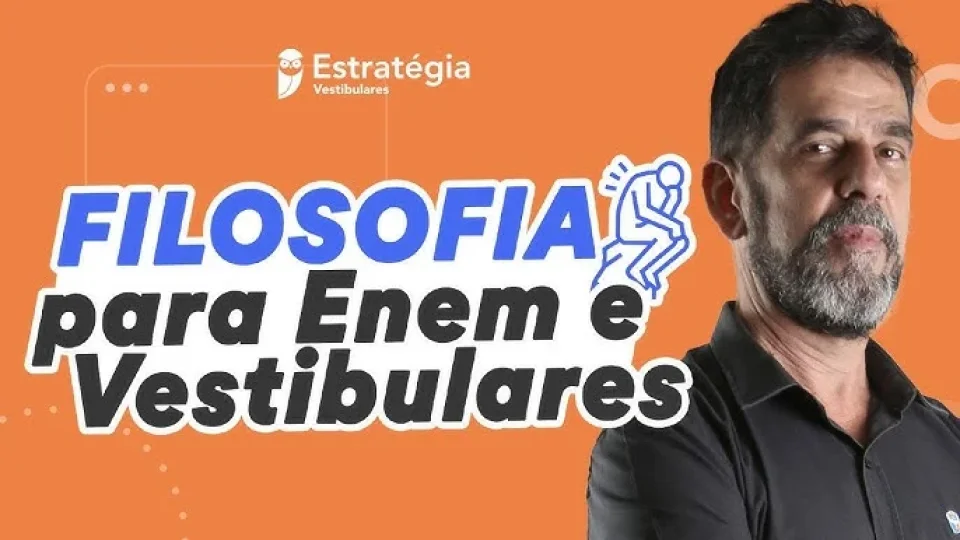 Capa do curso Filosofia – Estratégia Vestibulares