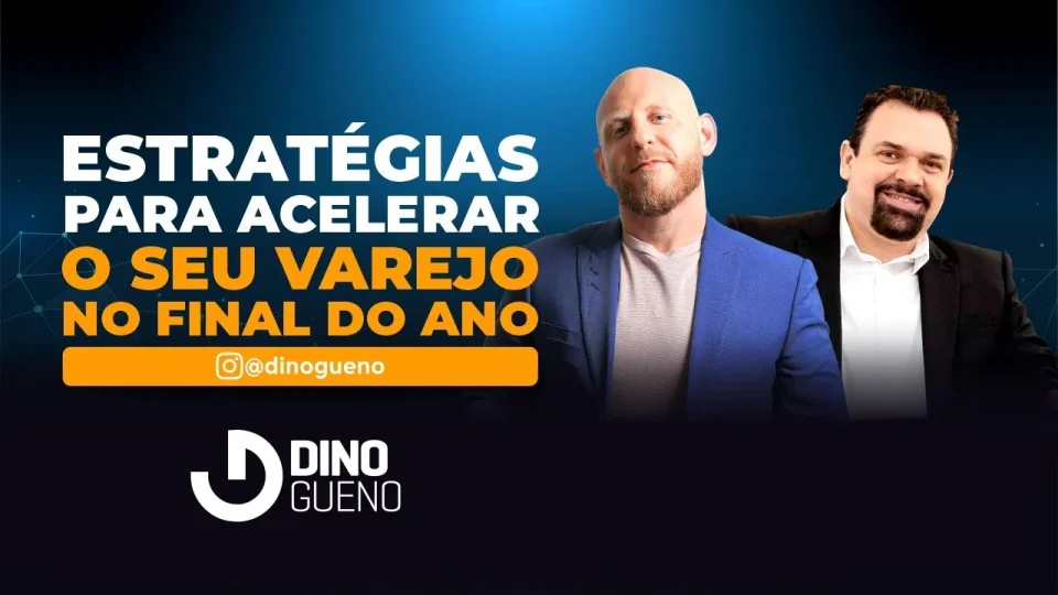 Capa do curso Acelerando o Faturamento de Lojas – Dino Gueno