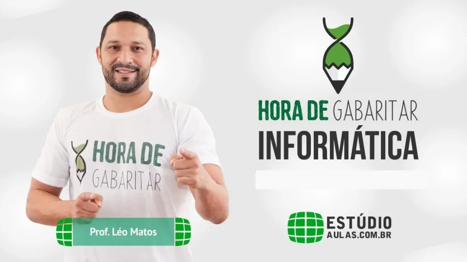 Capa do curso Informática para Concursos – Léo Matos