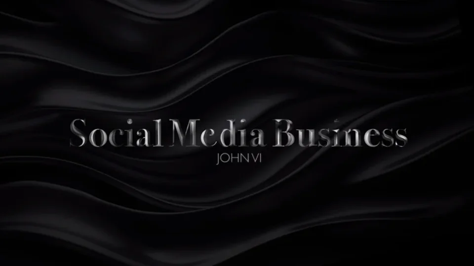 Capa do curso Social Media Business – John VI