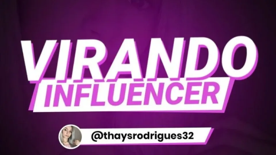 Capa do curso Virando Influencer 2.0 – Thays Rodrigues