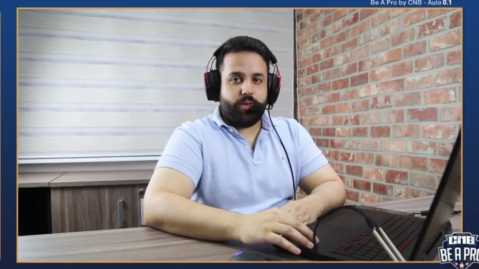 Capa do curso BE a PRO – CNB E-Sports Club