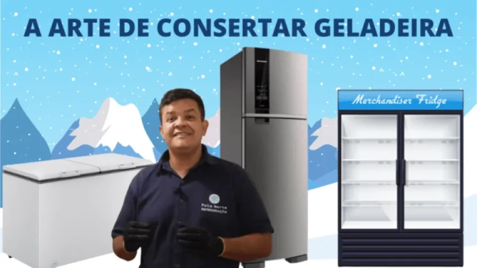 Capa do curso A Arte de Consertar Geladeiras – Polo Norte Cursos