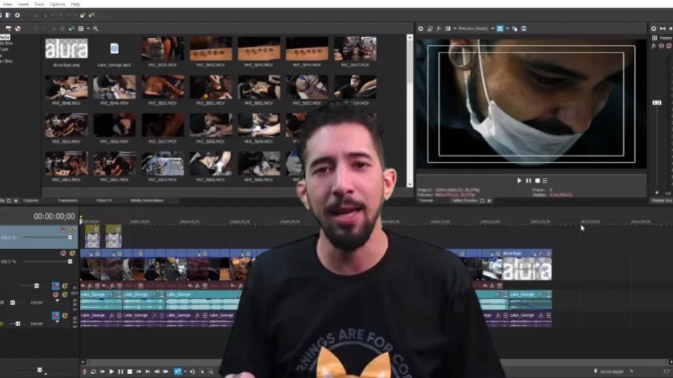 Capa do curso Vegas: Introdução À Edição de Vídeo – Alura